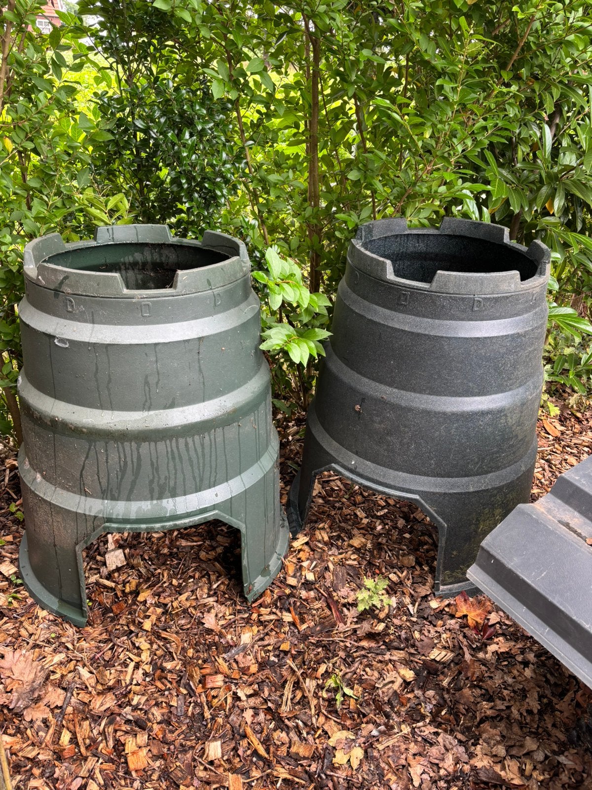 Compost bakken VAM-VAT, Ophalen, Compost