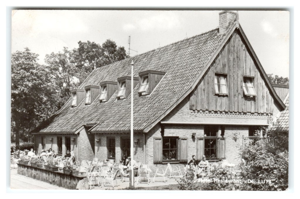 De Lutte, Hotel-Restaurant "De Lutte", Ophalen of Verzenden, 1960 tot 1980, Gelopen, Overijssel