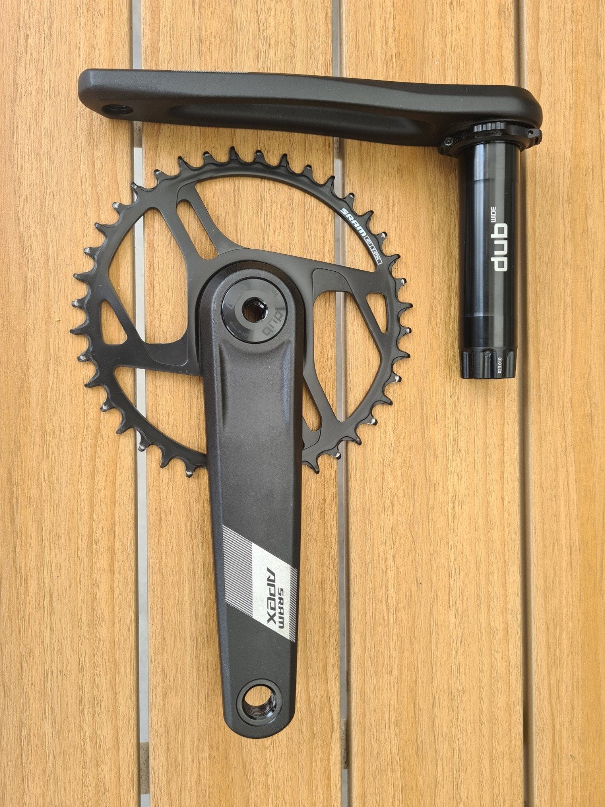 SRAM Apex Crankset 40T Wide D1 DUB 30mm 175mm -NIEUWSTAAT-, Crankstel of Pedalen, Sram Apex, Nieuw, Ophalen of Verzenden