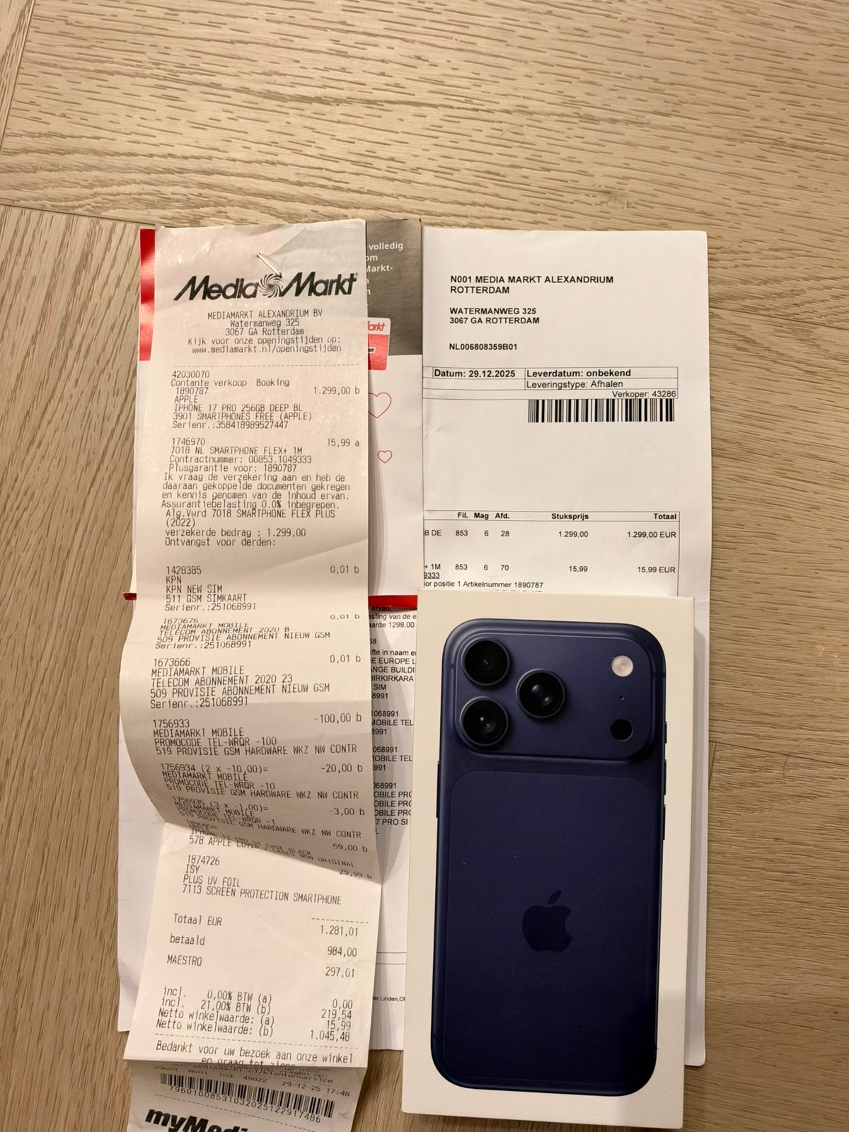 Iphone 17 pro krasvrij, Telecommunicatie, Ophalen, Zo goed als nieuw, 256 GB, IPhone 14 Pro