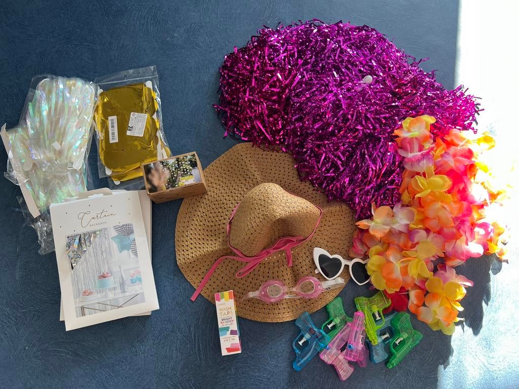 Photobooth props + backdrops (bruiloft), Ophalen of Verzenden, Zo goed als nieuw, Versiering, Geboorte of Huwelijk