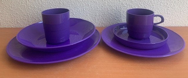 Mepal Kopenhagen: in paars (retro/vintage), Lochem, Ophalen of Verzenden, Zo goed als nieuw, Mepal