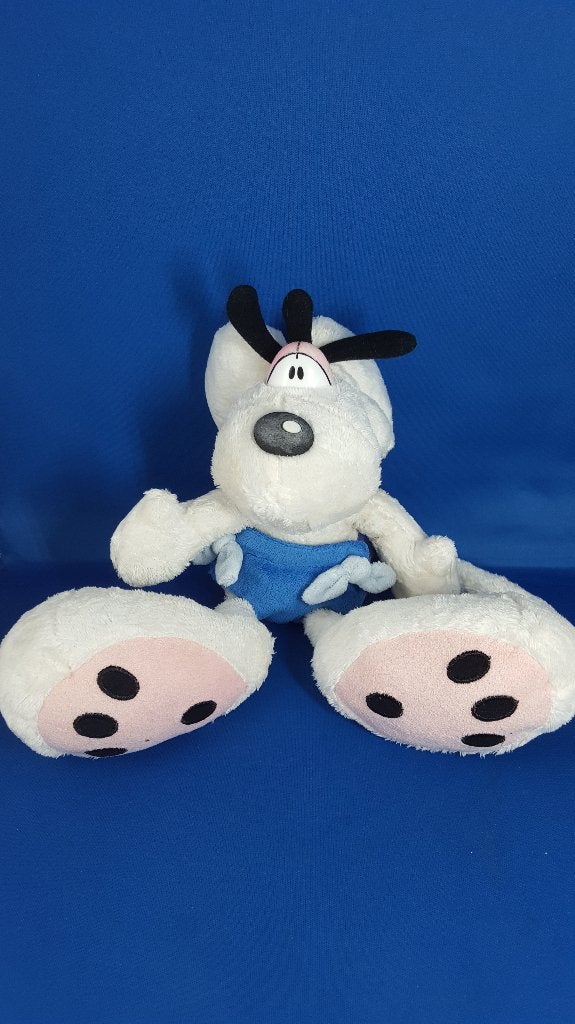 Diddl knuffel, 31 cm. Originele Diddel, blauwe broek. 8A1, Kinderen en Baby's, Speelgoed | Knuffels en Pluche, Tweedehands verkoop