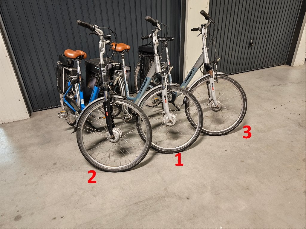3x Giant Twist Elek. Fietsen (36V) – Los of als Combideal!, Ophalen, Gebruikt, Giant, 51 tot 55 cm