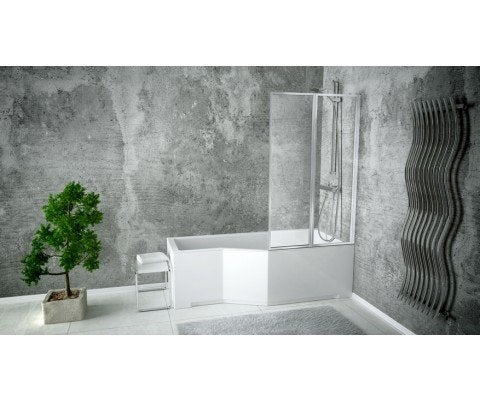 BADSCHERM 80x140 cm inklapbaar, Huis en Inrichting, Woonaccessoires | Overige, Nieuw, Ophalen