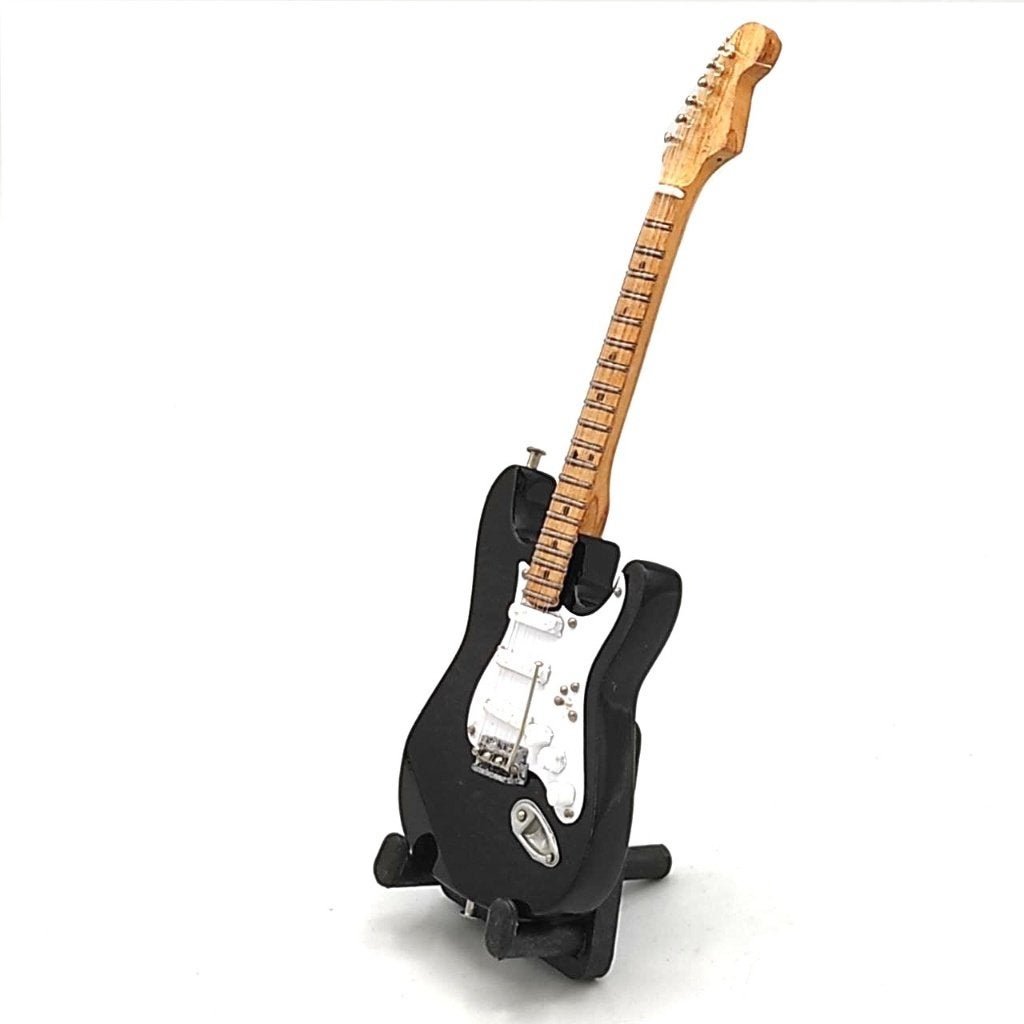 Eric Clapton miniatuur gitaar van hout 15 cm mini guitar, Info@deconoord.nl, Deco Noord, Nieuw, Ophalen of Verzenden