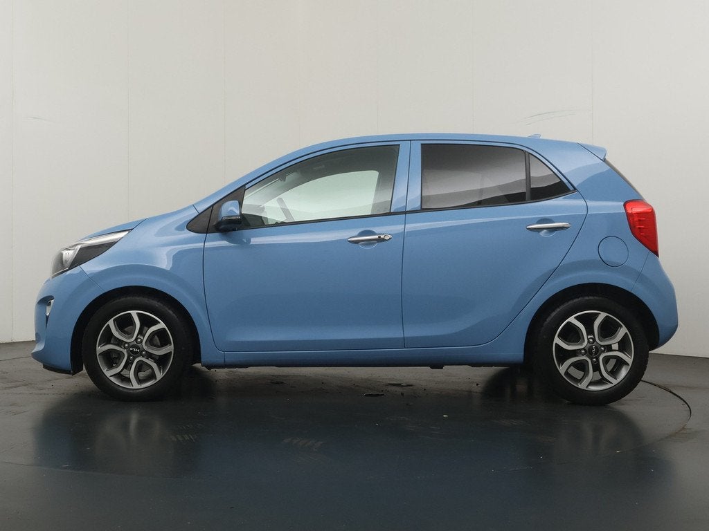 Kia Picanto 1.0 DPi DynamicPlusLine - Camera - Cruise contro, Auto's, Kia, Voorwielaandrijving, 12 maanden, Stof, Gebruikt