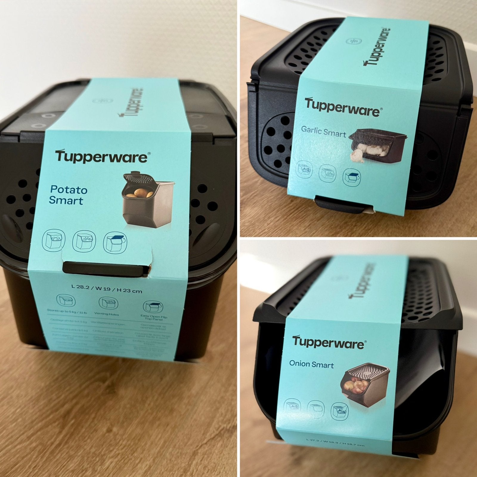 Tupperware Bewaarset – Potato + Onion + Garlic Smart, Ophalen of Verzenden, Nieuw, Overige typen
