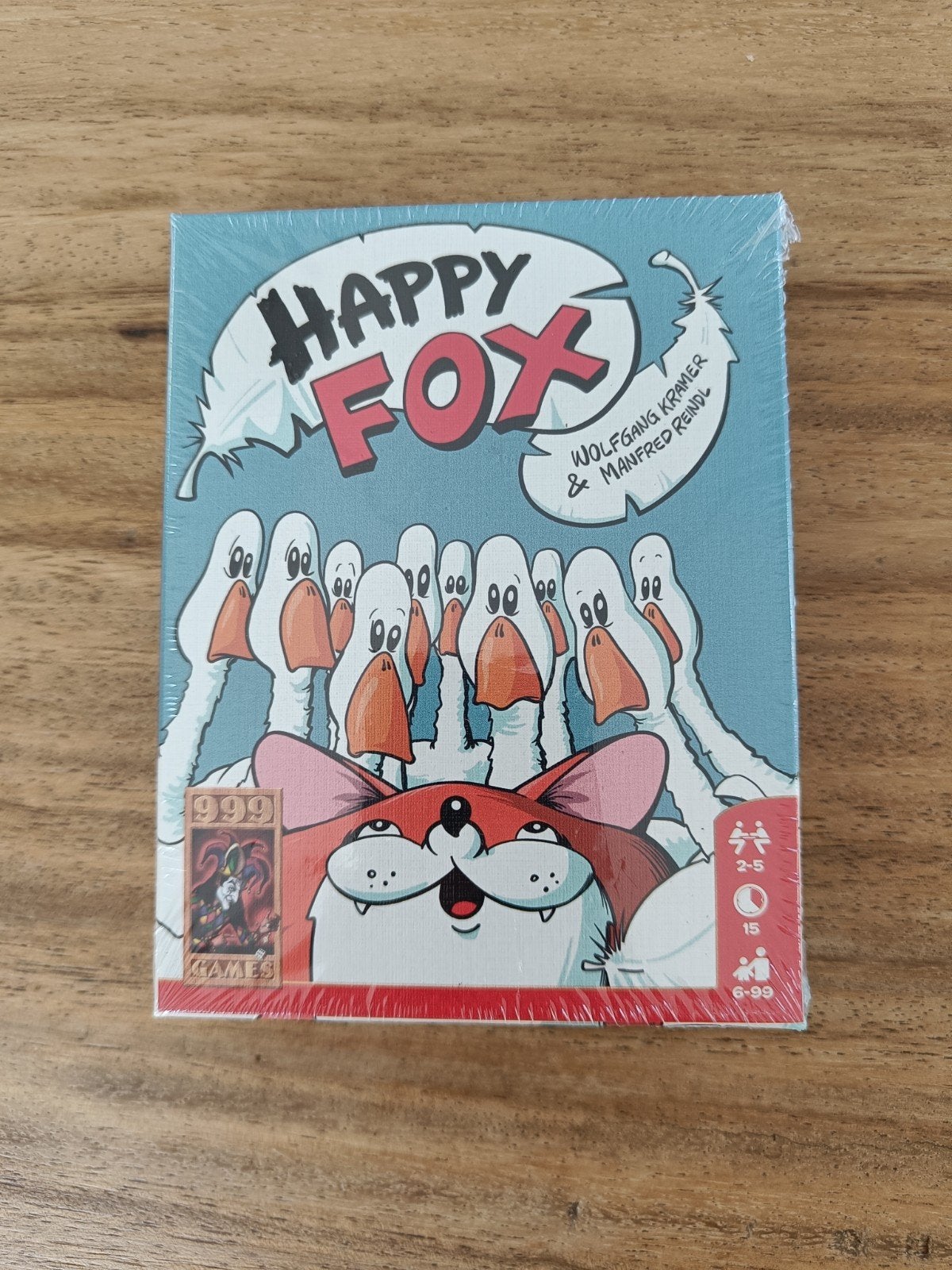 Happy Fox - Nieuw in seal - 999 Games, Vijf spelers of meer, Ophalen of Verzenden, Nieuw, 999 Games