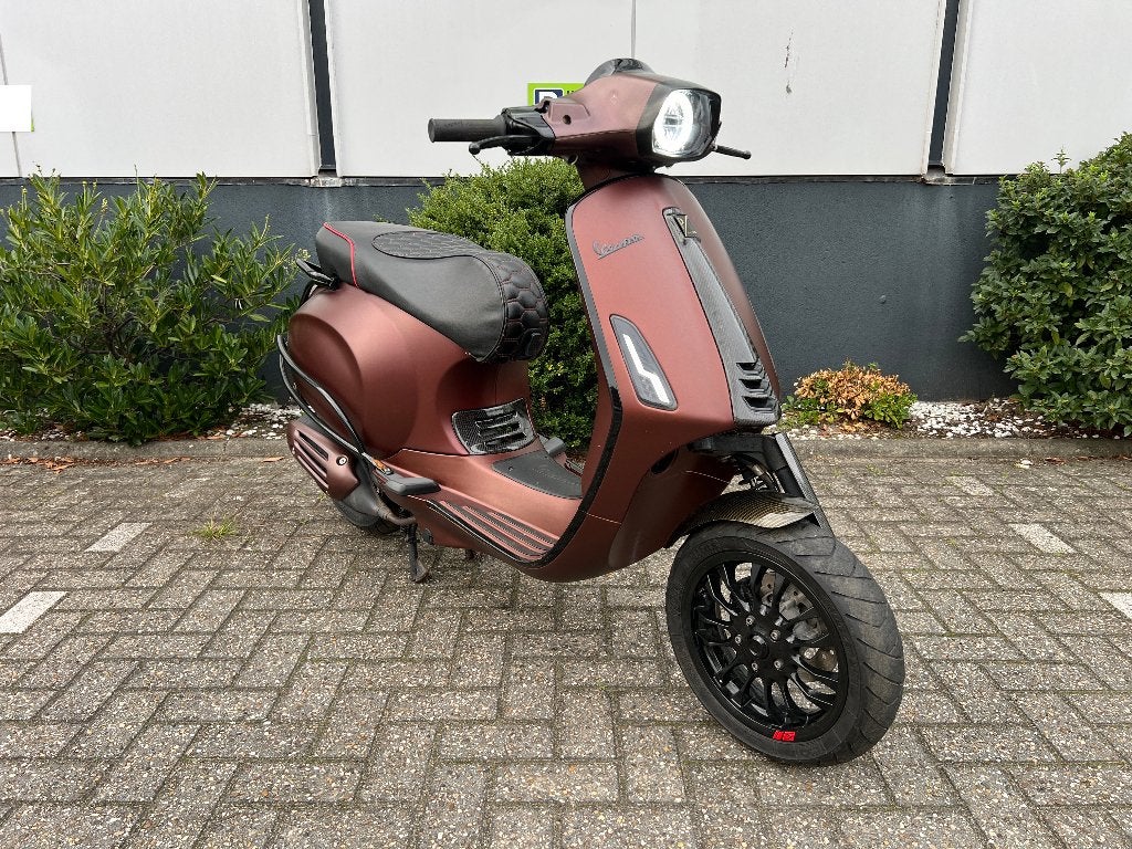Vespa Sprint/Primavera 4T 3V Indo Carbon Edition, Ophalen, Gebruikt, Overige modellen, Maximaal 45 km/u