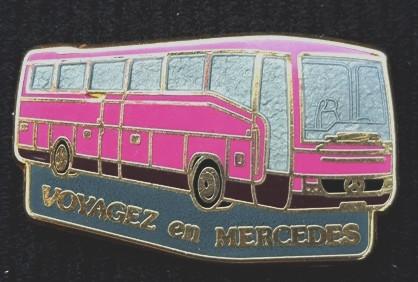 Mercedes- Voyagez en Mercedes pin, Verzenden, Nieuw, Transport, Speldje of Pin