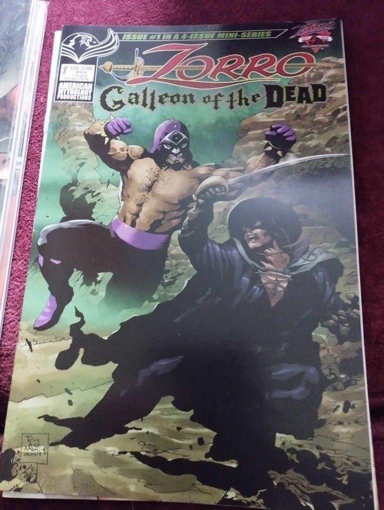 Zorro :galleon of the dead #1, Mike Wolfer, Amerika, Zo goed als nieuw, Ophalen