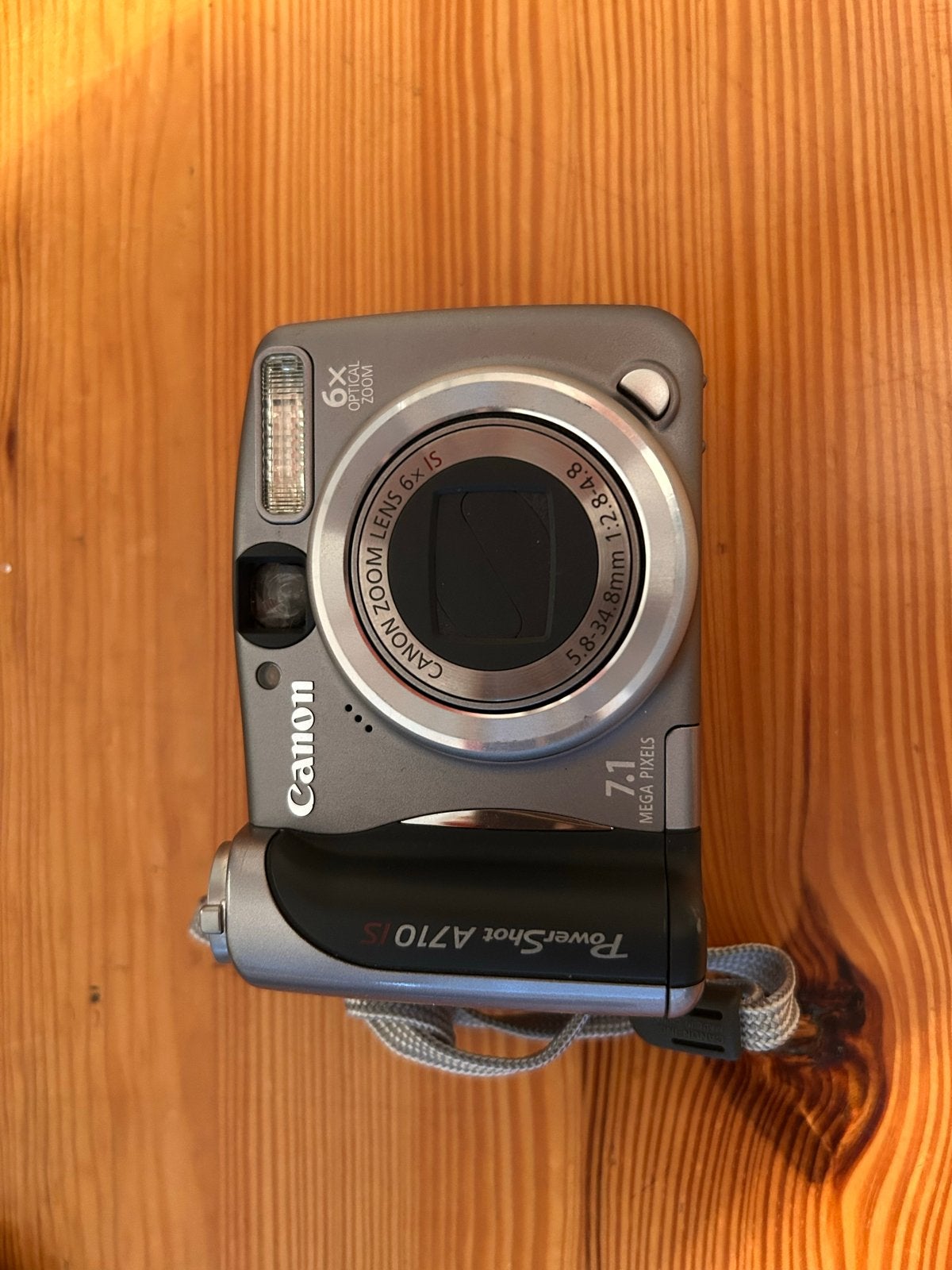 Canon PowerShot A710 IS Digitale Compactcamera, Ophalen, Gebruikt, Canon, Beeldstabilisatie