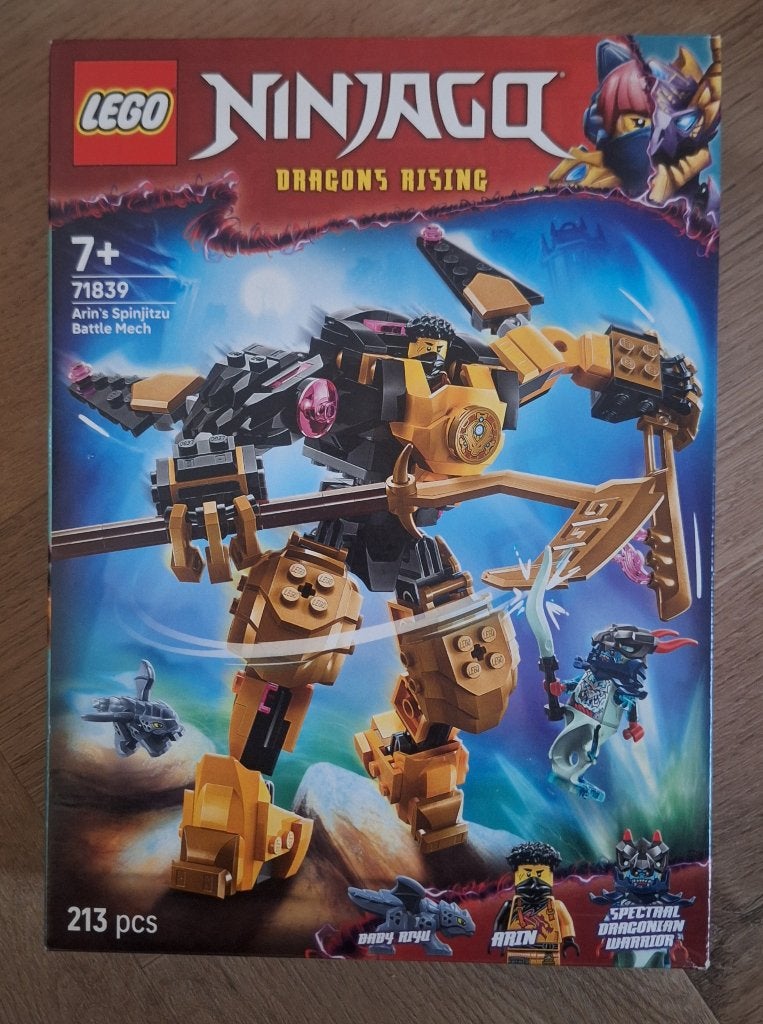 LEGO 71839 Ninjago: Arins Spinjitzu strijdmecha, Lego, Nieuw, Ophalen of Verzenden, Ninjago