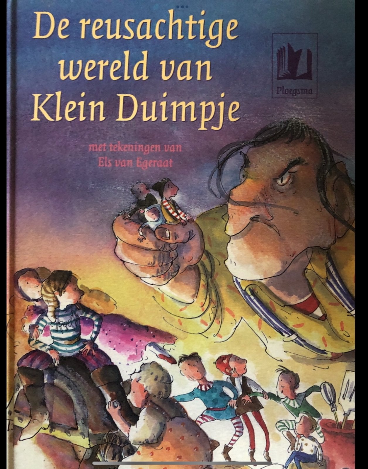 De reusachtige wereld van Klein Duimpje - 8 verhalen, Ophalen of Verzenden, Zo goed als nieuw, Sprookjes