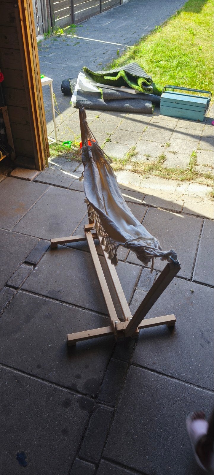 Baby hangmat met standaard, Kinderen en Baby's, Babywiegjes en Ledikanten, Ophalen, Gebruikt
