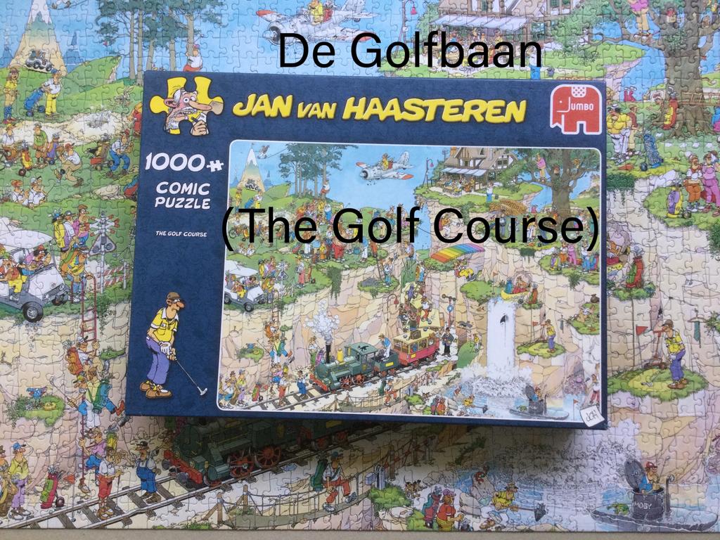 Jan van Haasteren De Golf Baan, Ophalen of Verzenden, 500 t/m 1500 stukjes, Zo goed als nieuw