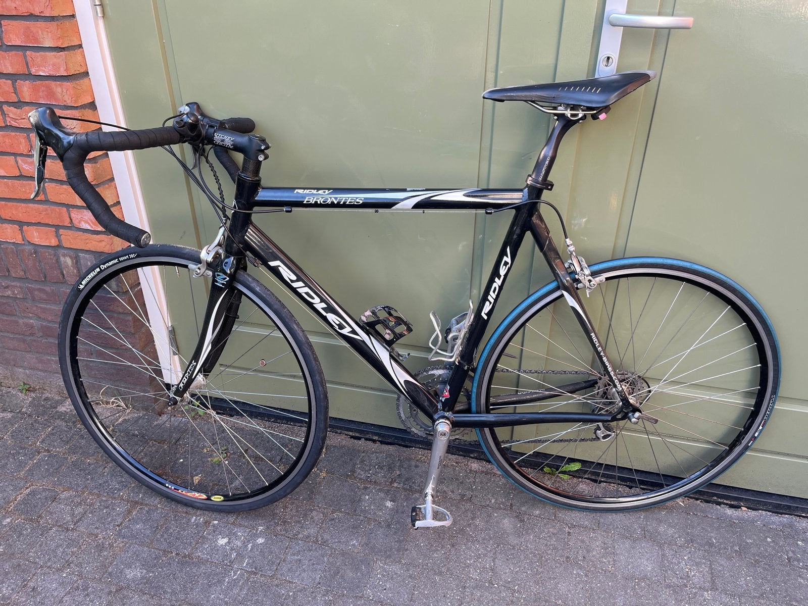 Ridley racefiets met Shimano Ultegra en fietscomputer, Gebruikt, Velgrem, Aluminium, Meer dan 20 versnellingen