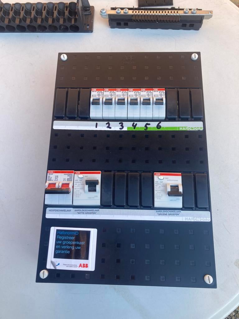 ABB Haf Hafonorm groepenkast HAD3333-22+H42, Ophalen of Verzenden, Zo goed als nieuw, Overige typen