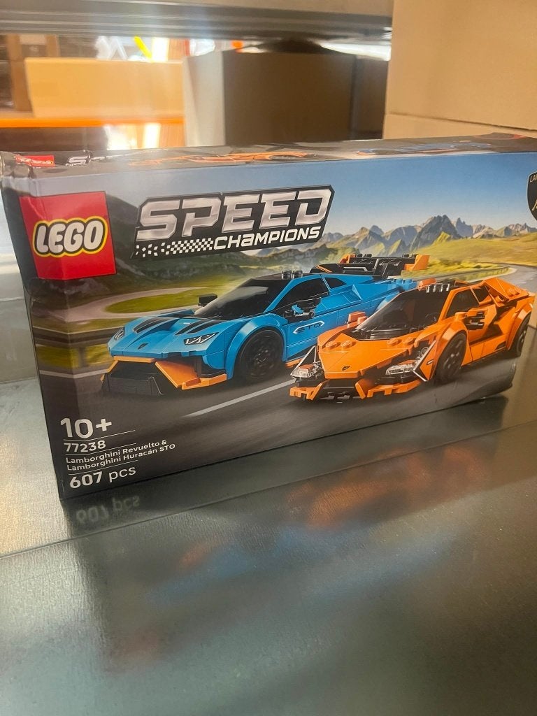 LEGO Speed Champions - Lamborghini Revuelto & Huracán 77238, Compleet, Lego, Nieuw, Complete set