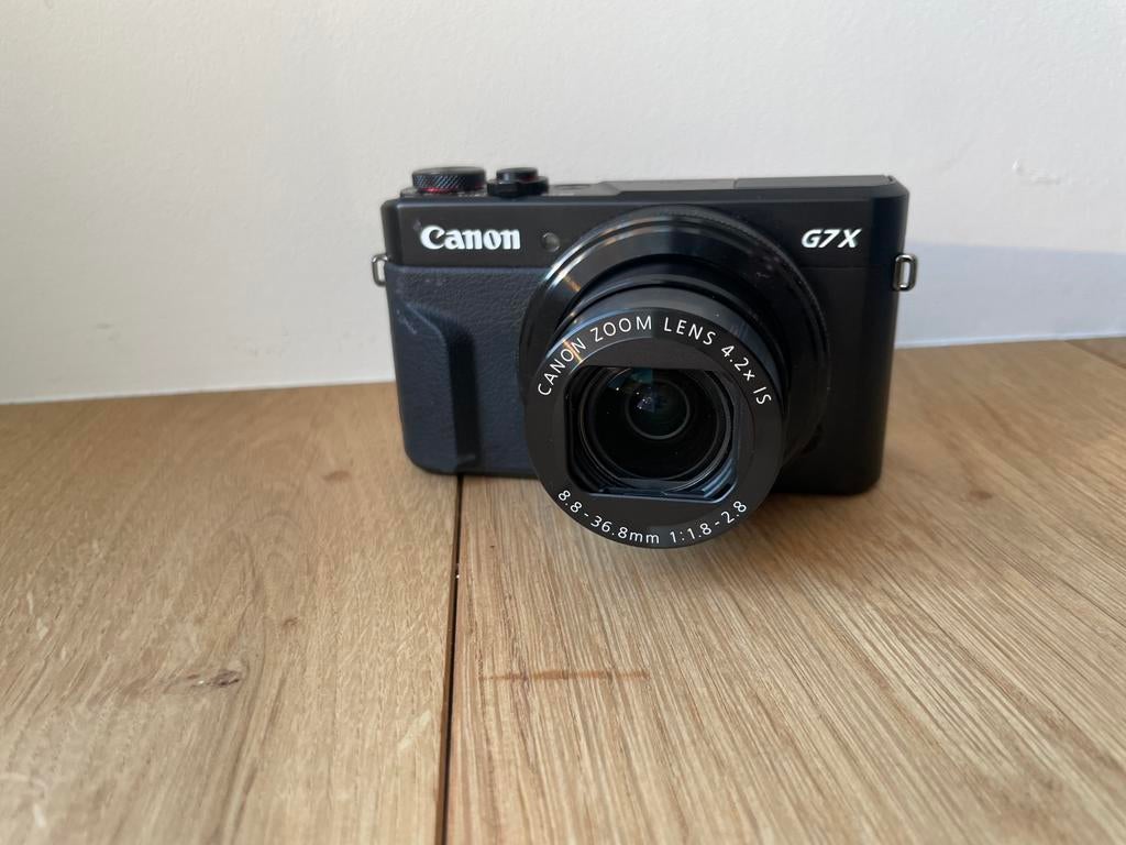 Canon G7X Mark II, Audio, Tv en Foto, Fotocamera's Digitaal, 20 Megapixel, Canon, Compact, Ophalen of Verzenden
