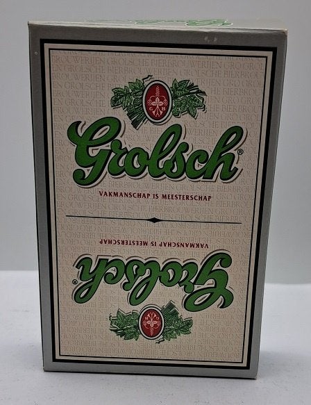 Grolsch Speelkaarten Komt tijd komt Grolsch zilveren rand, Ophalen of Verzenden, Nieuw, Overige typen, Grolsch