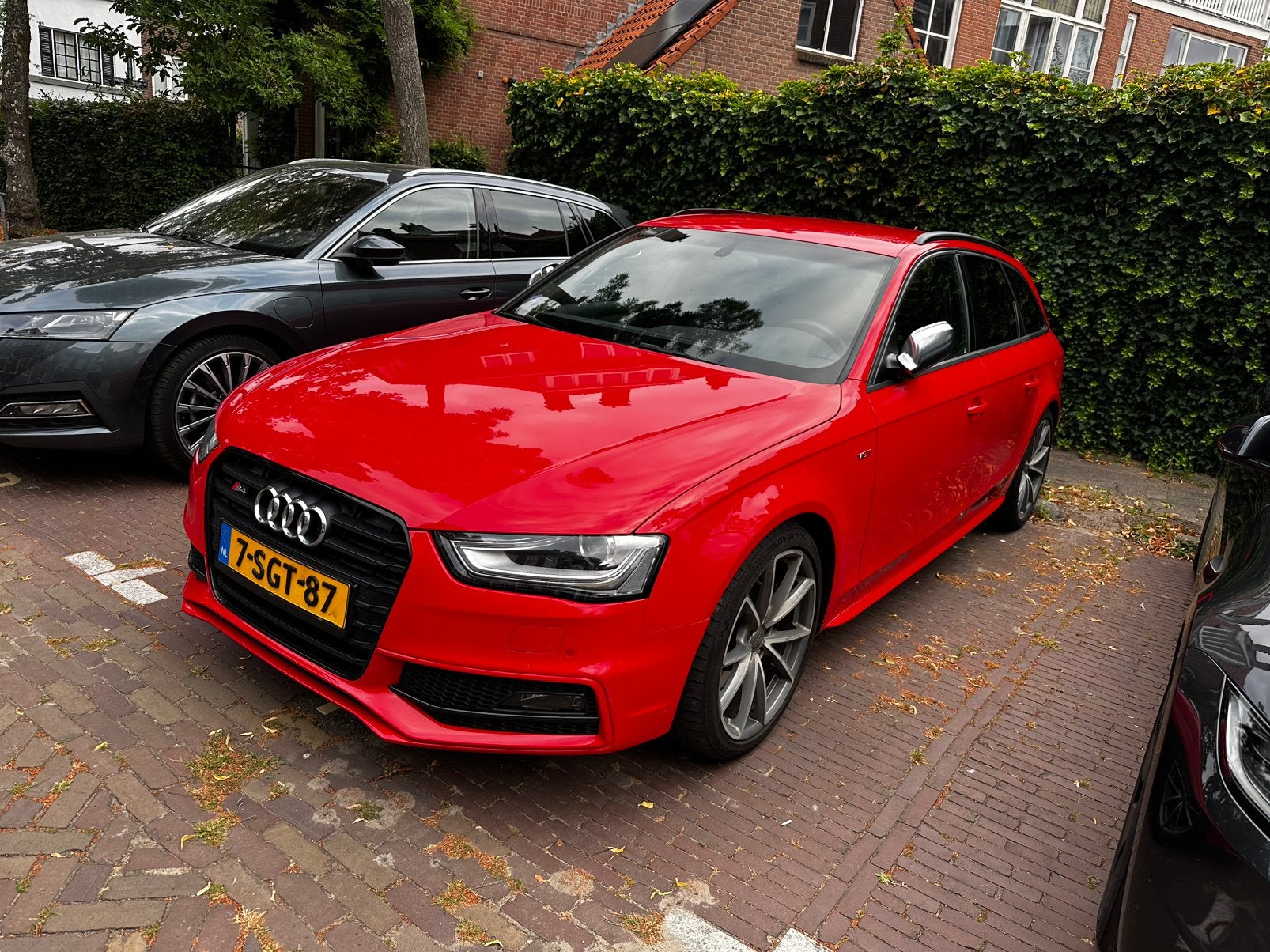 Audi S4 3.0 TFSI - Automaat - Misano Rood, Auto's, Automaat, Euro 5, Zwart, 2995 cc