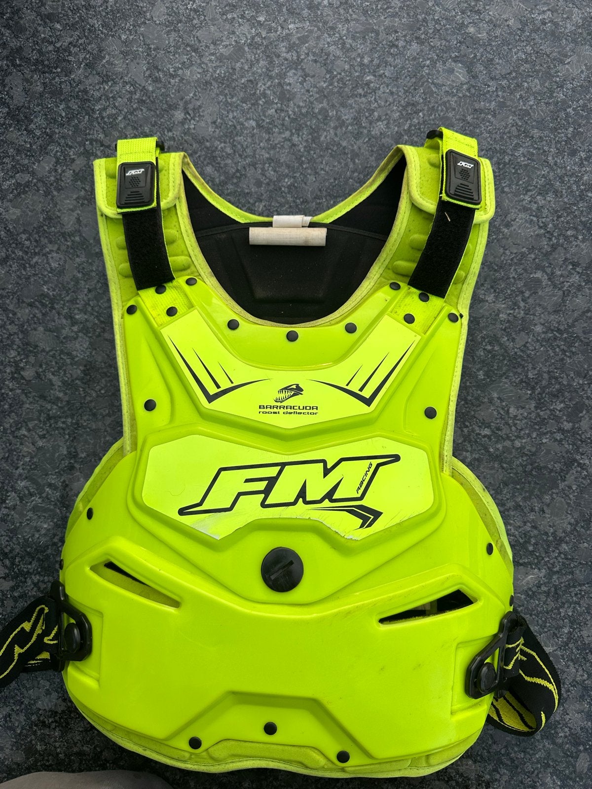 FM Barracuda Motorcross Borst- en Rugbeschermer, Motoren, Ophalen, Tweedehands, Heren, Motorcrosskleding