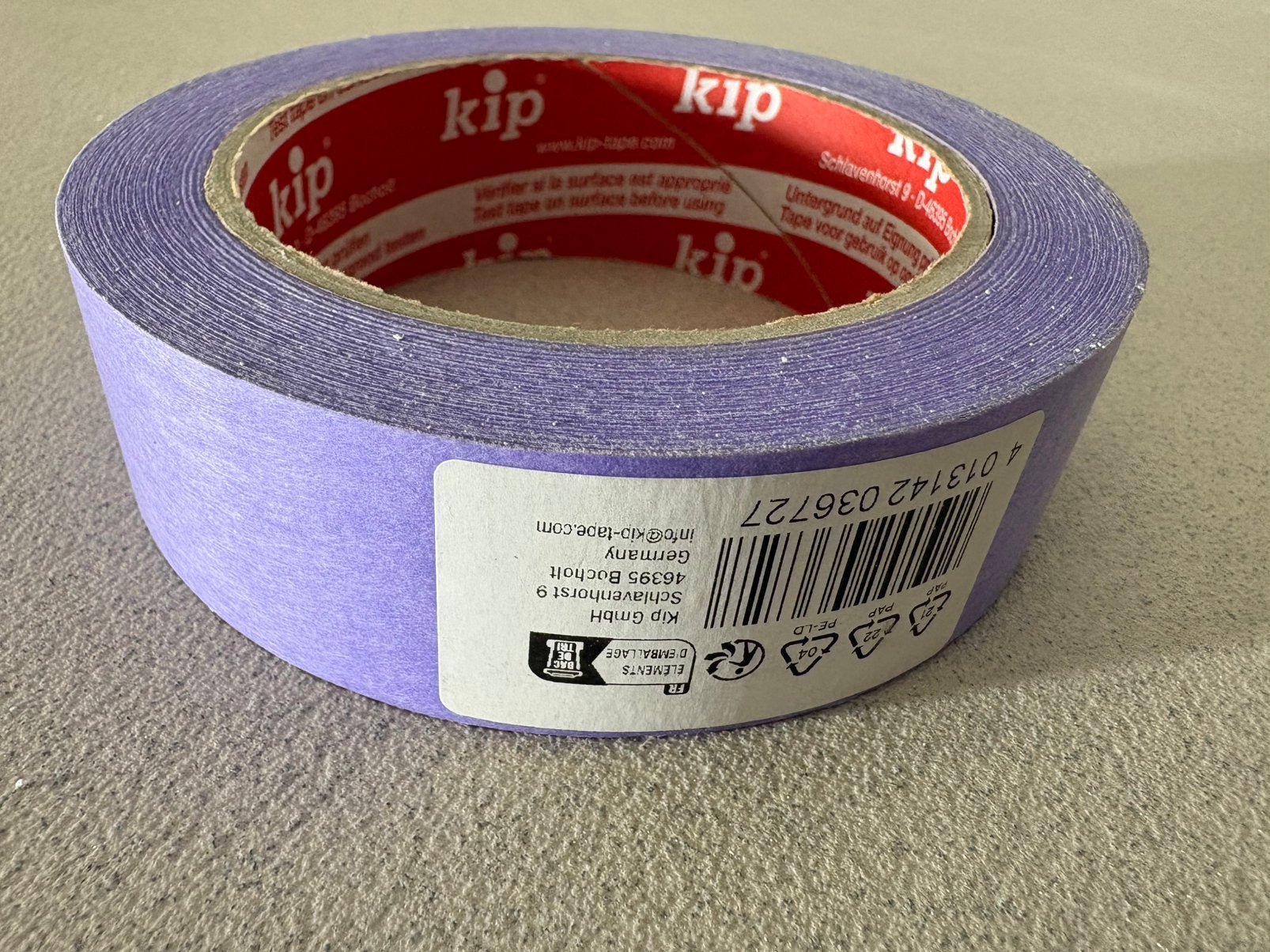 Tape, schilderstape. Paars (gevoelige ondergrond), Ophalen, Nieuw, Overige typen