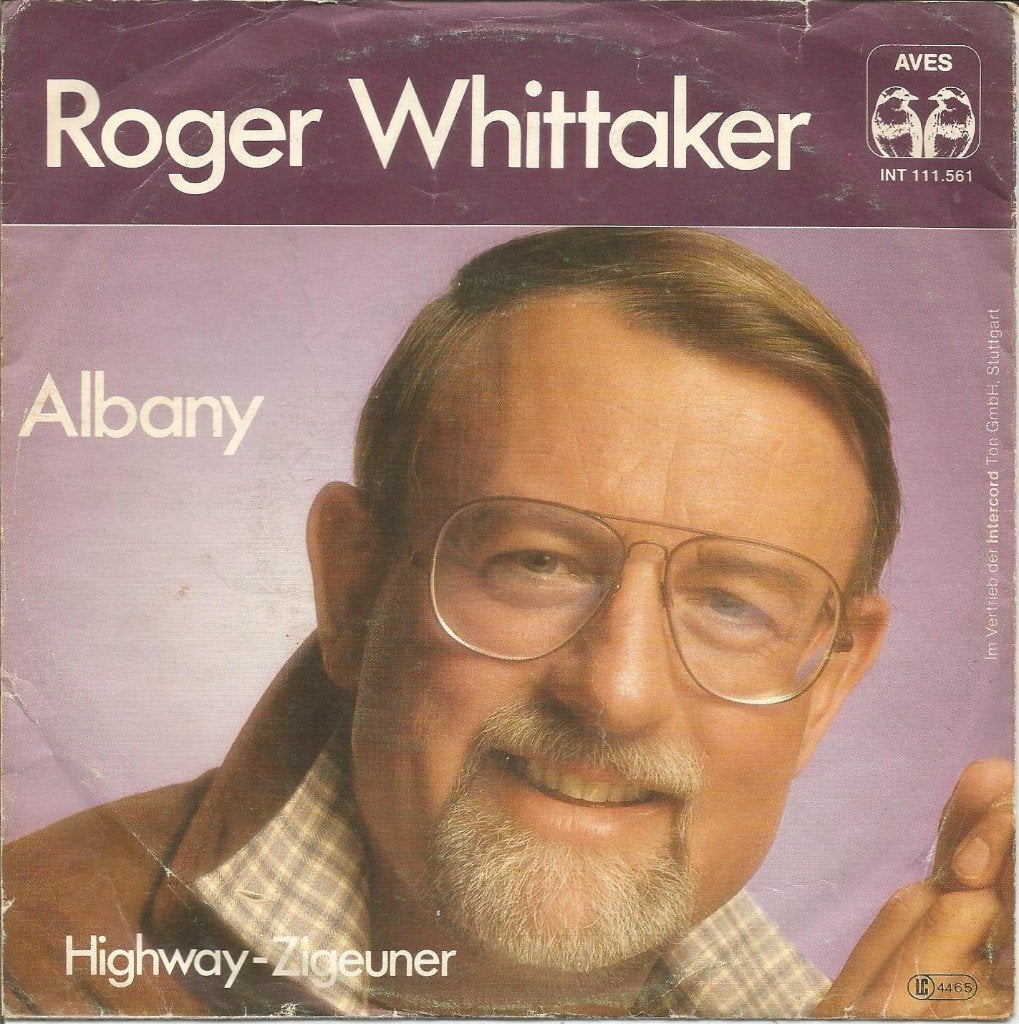 Roger Whittaker ‎– Albany (1981), Fotohoes, 7 inch, Ophalen of Verzenden, Zo goed als nieuw