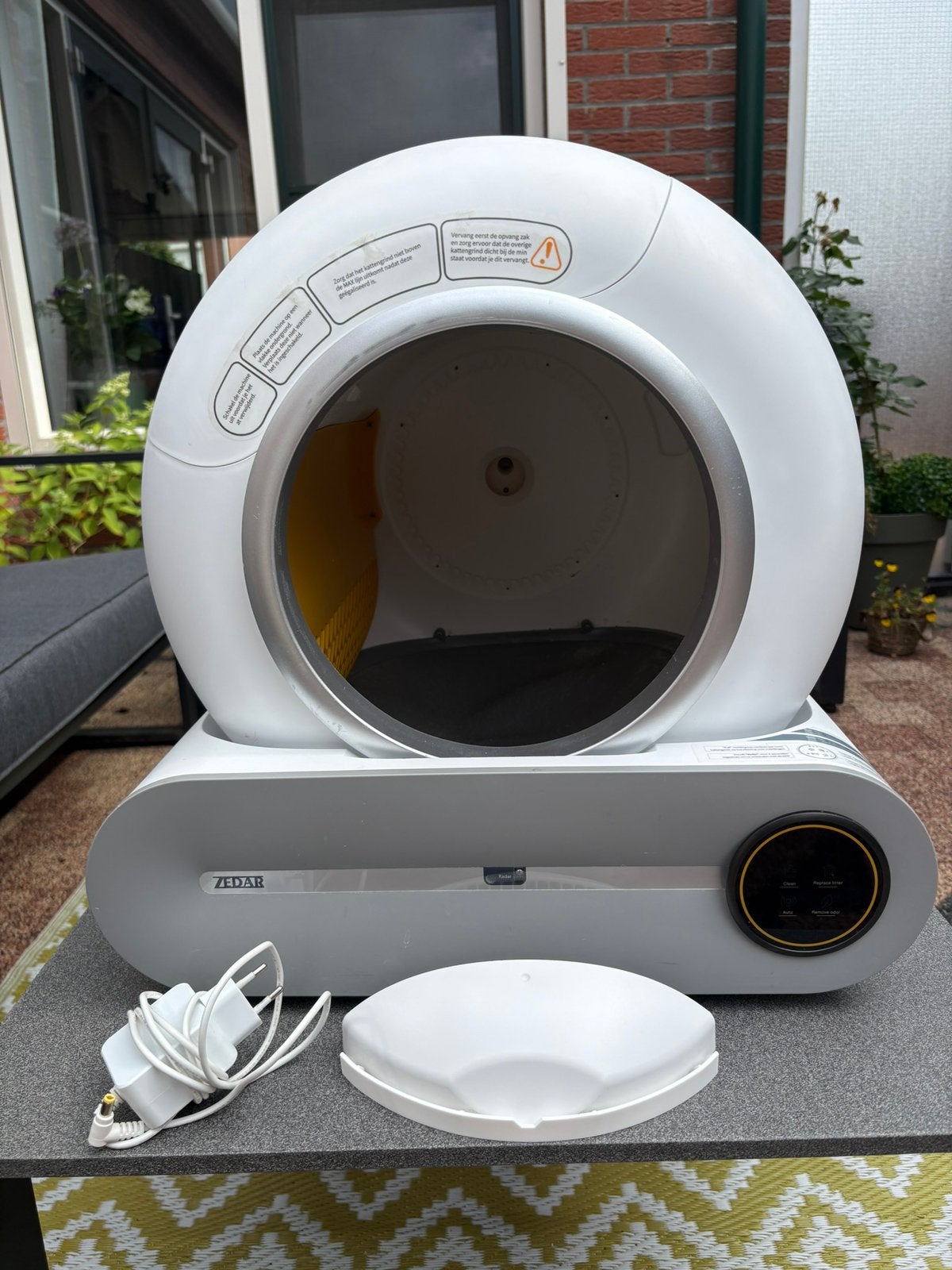 Zedar k900 automatische zelfreinigende kattenbak, Dieren en Toebehoren, Kattenbakken, Ophalen, Zo goed als nieuw