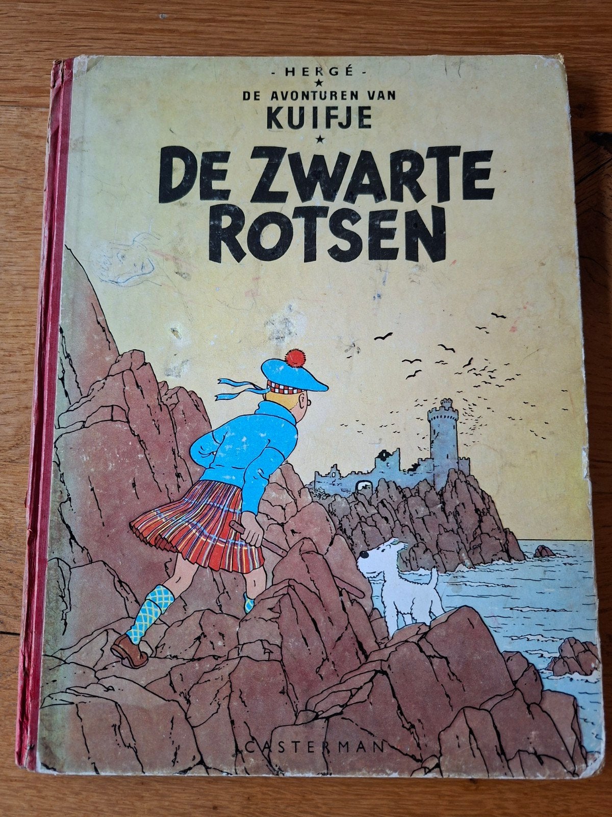 De Avonturen van Kuifje: De Zwarte Rotsen (Hergé), Boeken, Ophalen of Verzenden