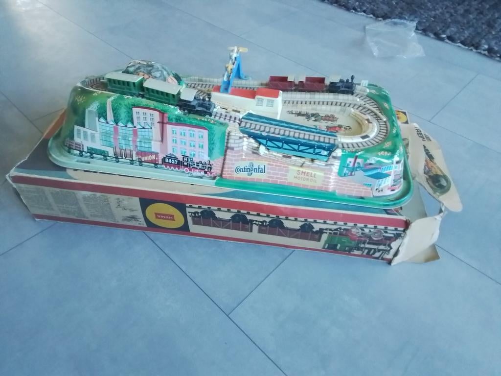 Technofix 337 Playlok speelgoedtrein., Kinderen en Baby's, Speelgoed | Speelgoedvoertuigen, Ophalen of Verzenden