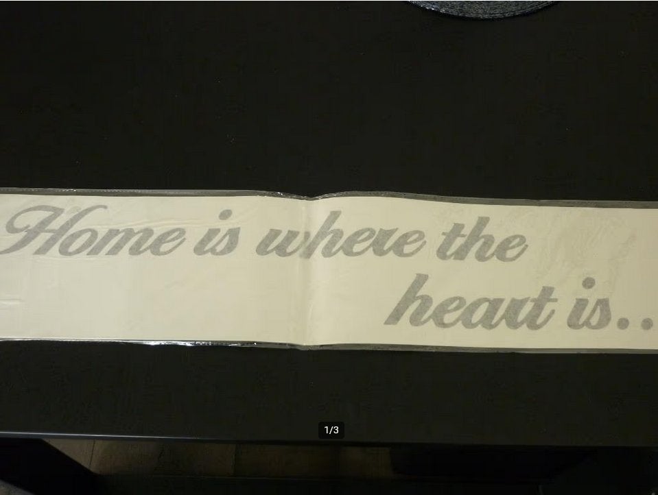 Muursticker home is where the heart is - NIEUW !!! spreuk, Muursticker, Ophalen of Verzenden, Nieuw