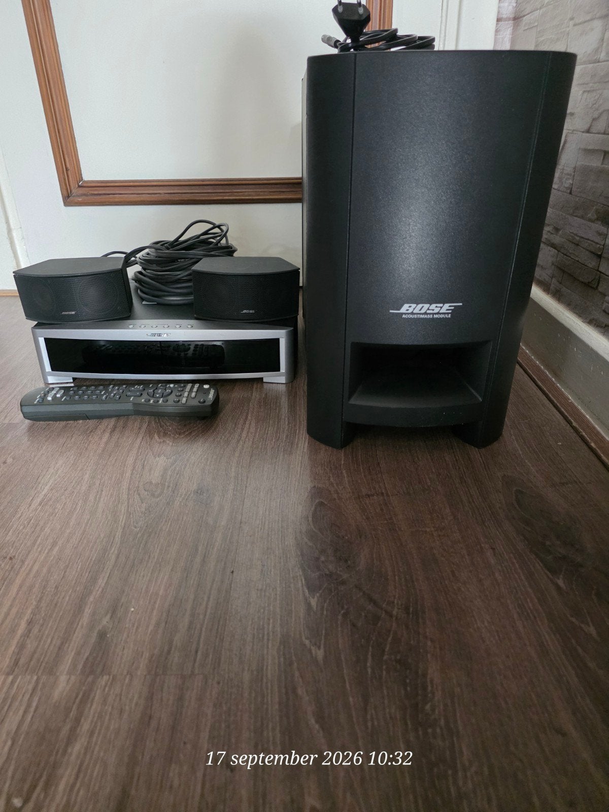 Bose 3-2-1 GSX Series II Home Cinema Systeem, Ophalen, Gebruikt, 2.1-systeem, Dvd-speler