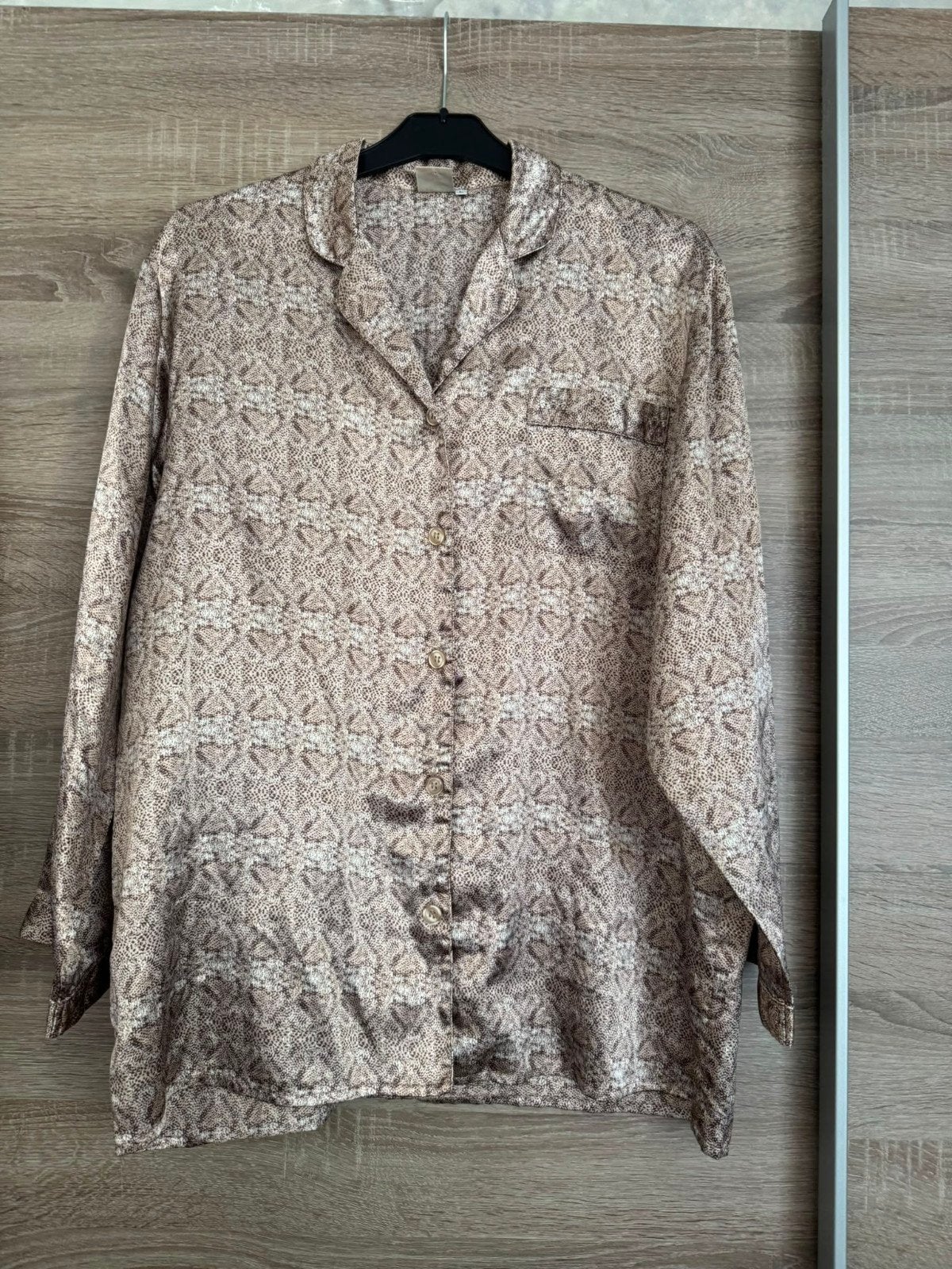 Pyjama Top - Luipaardprint, Fiorente, Ophalen, Gedragen, Maat 42/44 (L)