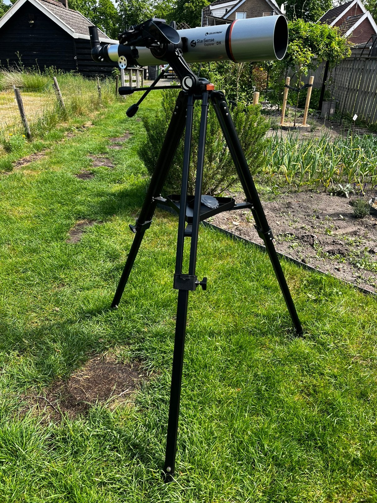 Celestron Starsense Explorer DX 102AZ Telescoop, Ophalen, Zo goed als nieuw, 80 tot 200 mm, Lenzentelescoop (refractor)
