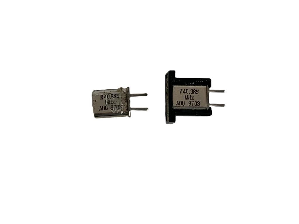 Kristalset 40.965 mhz ontvanger + zender rc, Ophalen of Verzenden, Gebruikt, Overige schalen, Onderdeel