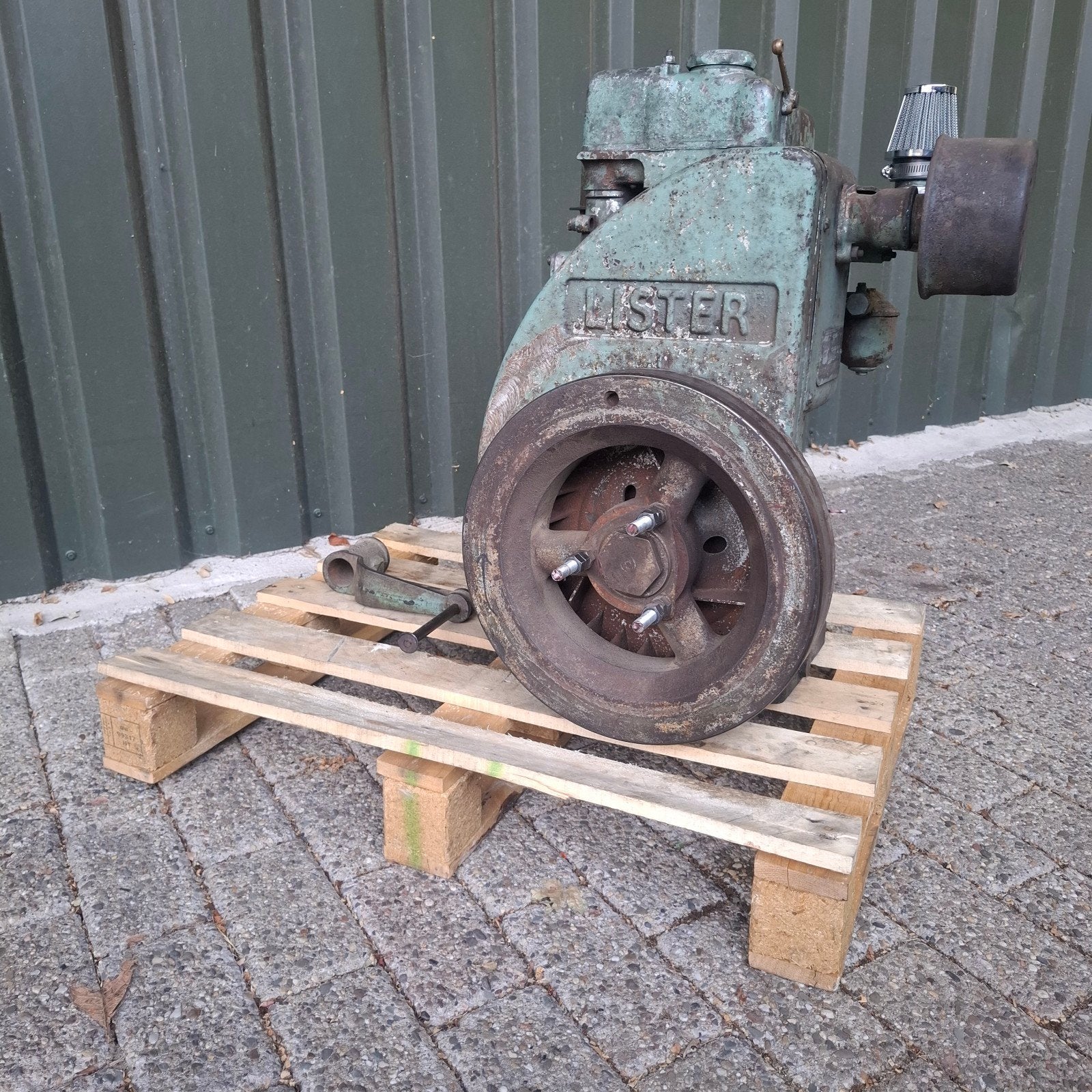 Oude Lister Dieselmotor - Brinckmann & Niemeijer, Ophalen, Zo goed als nieuw, Dieselmotor, 1800 rpm of meer