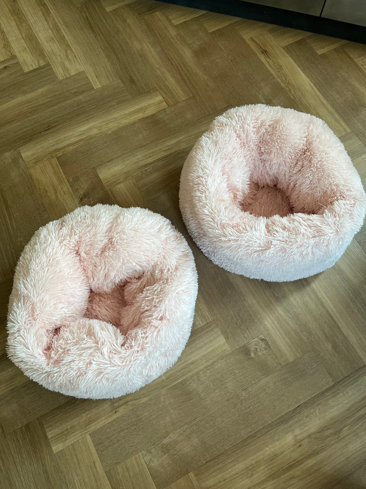 Roze pluche donut kattenmand, Ophalen of Verzenden, Nieuw