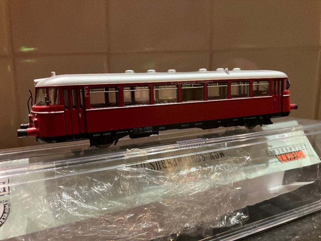 BREKINA 64000 VT25 Schienenbus Nw.staat in OVP, Hobby en Vrije tijd, Overige merken, Ophalen of Verzenden, Zo goed als nieuw, Analoog