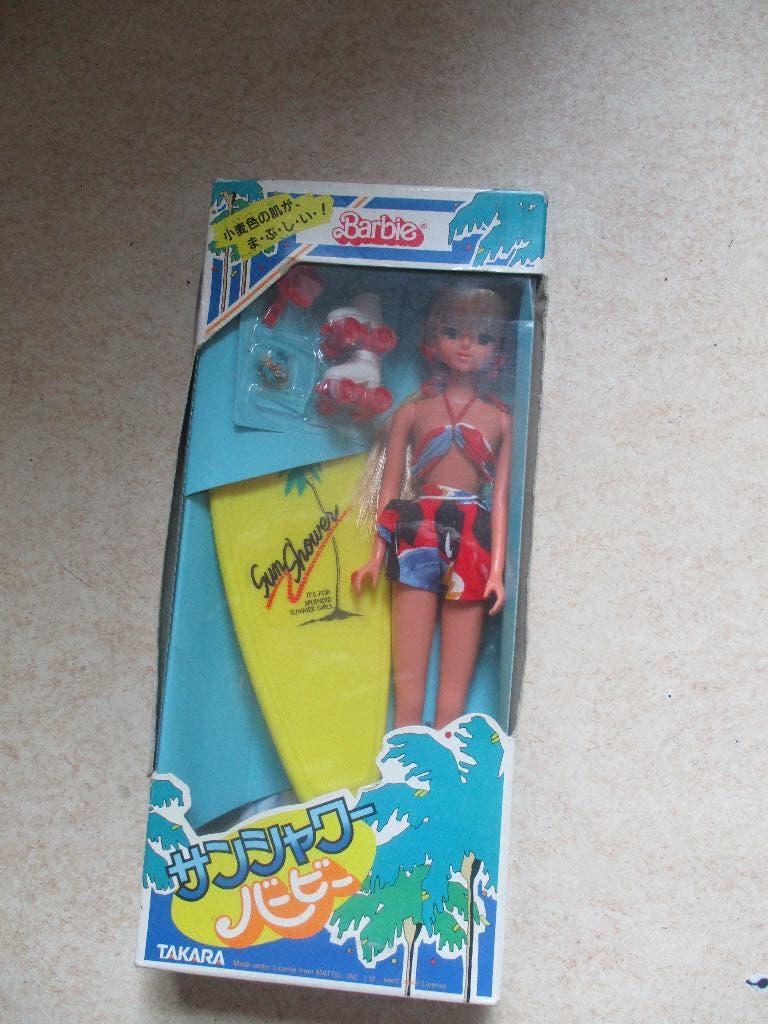 Vintage   japanse  barbie mattel 1984 in doos nrfb, Verzamelen, Poppen, Verzenden, Nieuw, Fashion Doll
