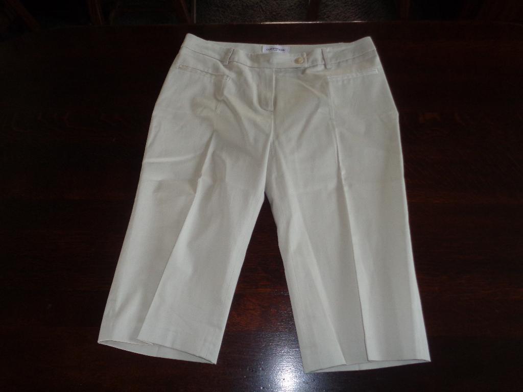 COTTONADE 3/4 offwhite pantalon, Verzenden, Wit, Maat 42/44 (L), Nieuw