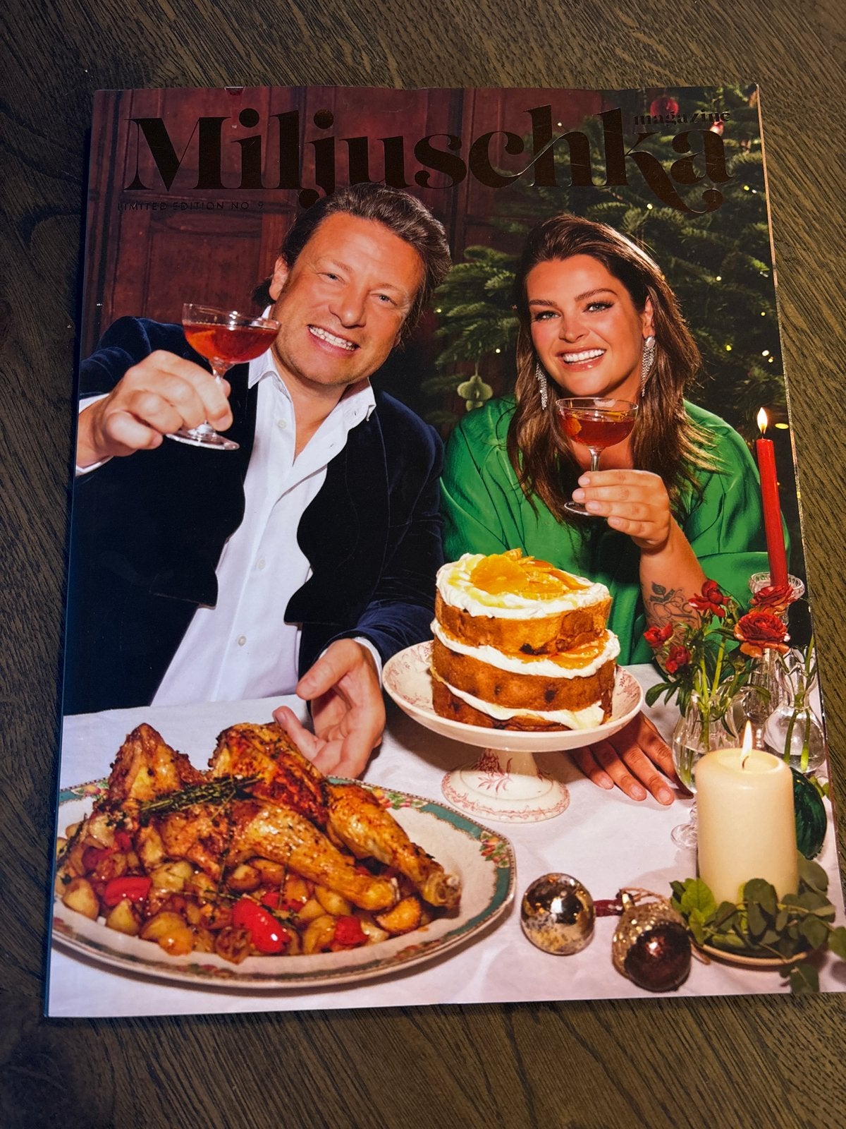 Miljuschka Magazine - Kersteditie jamie oliver nummer 9, Boeken, Tijdschriften en Kranten, Ophalen, Zo goed als nieuw, Overige typen