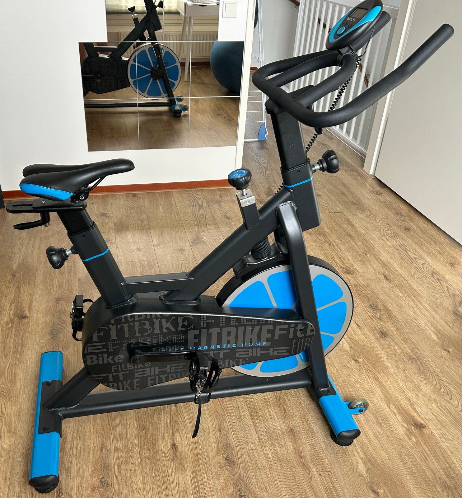 Fitbike Race Magnetic Home Fitness Fiets, Sport en Fitness, Ophalen, Spinningfiets, Zo goed als nieuw, Metaal