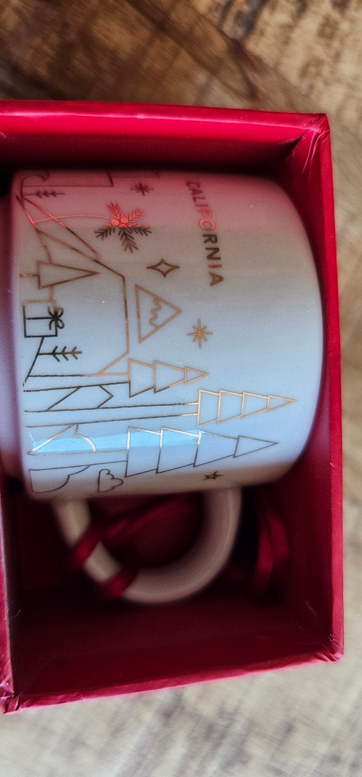 Starbucks "You Are Here" California Holiday Gold Edition Orn, Ophalen of Verzenden, Nieuw