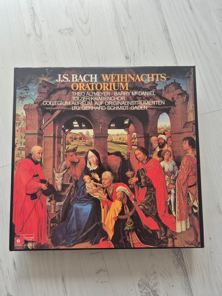 J.S. Bach - Weihnachtsoratorium - Klassieke LP Boxset, Cd's en Dvd's, Vinyl | Klassiek, Gebruikt, Ophalen of Verzenden, Boxset