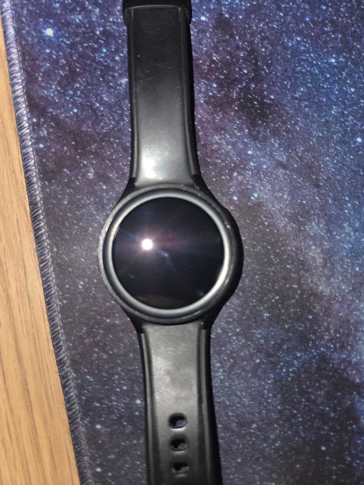 Samsung Galaxy Watch - Zwart, 45mm, GPS, Sapphire Crystal, Gebruikt, Zwart, Ophalen of Verzenden, Samsung