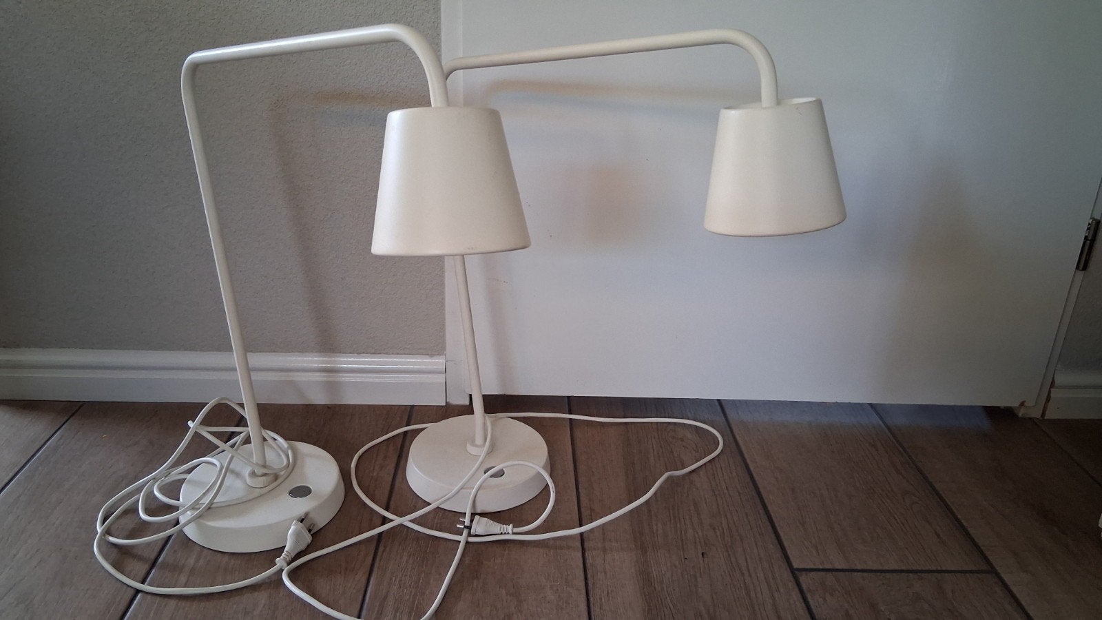 Set van 2 vintage Ikea Tisdag bureaulampen samen voor 5 euro, Huis en Inrichting, Ophalen, Zo goed als nieuw, IKEA