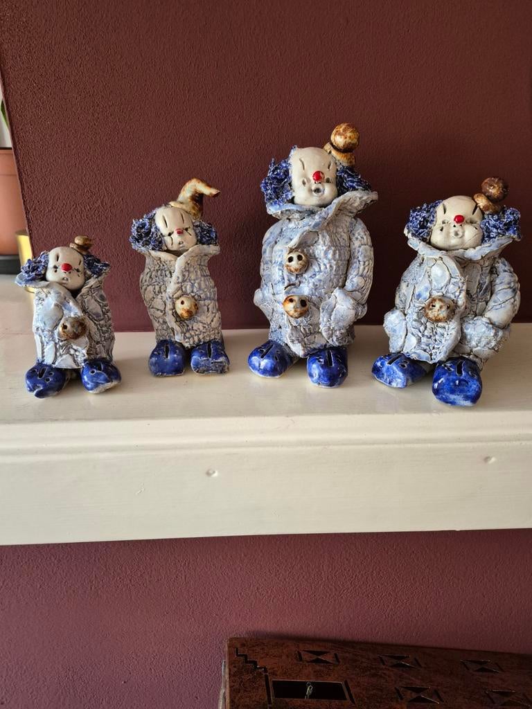 Beelden clown, Verzamelen, Beelden en Beeldjes, Ophalen of Verzenden, Zo goed als nieuw